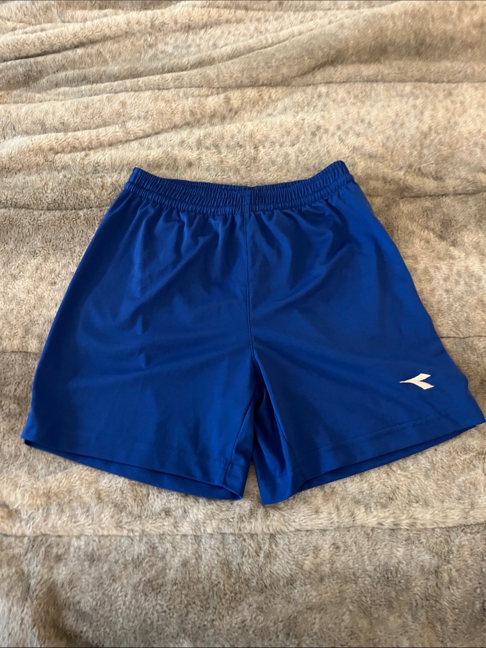 Diadora Royal Blue Athletic Training Shorts
